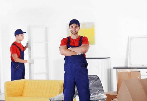 Removal truck in Richmond Upon Thames