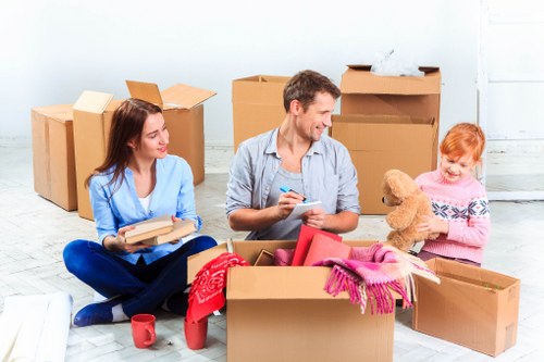 Man with van assisting with a home move in Richmond Upon Thames